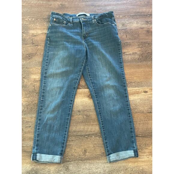 Levi's Boyfriend fit capri jeans 12 - Picture 1 of 9